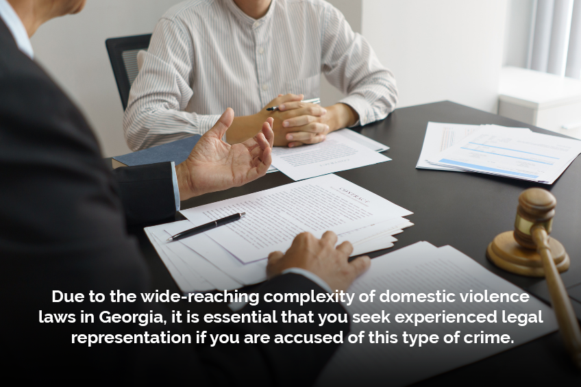 Seek experienced legal representation if you are accused of domestic violence.
