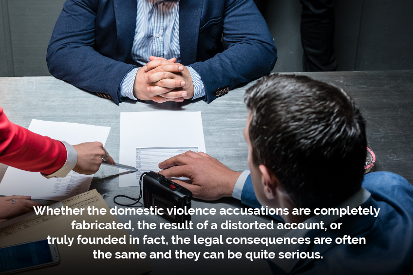 The legal consequences of domestic violence charges can be quite serious.